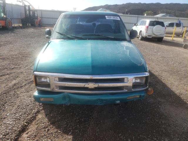 1GCCS14Z8S8239659 - 1995 CHEVROLET S TRUCK S10 TEAL photo 5