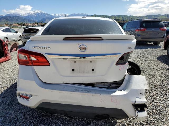 3N1AB7AP2GY314707 - 2016 NISSAN SENTRA S WHITE photo 6