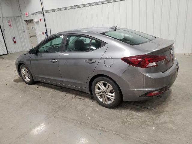 5NPD84LF8KH430043 - 2019 HYUNDAI ELANTRA SEL GRAY photo 2