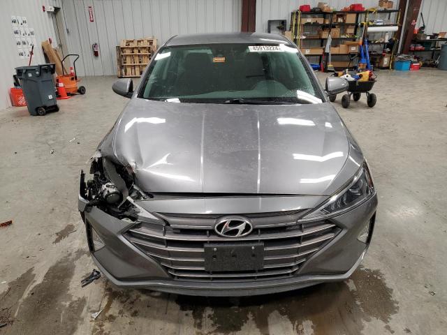 5NPD84LF8KH430043 - 2019 HYUNDAI ELANTRA SEL GRAY photo 5