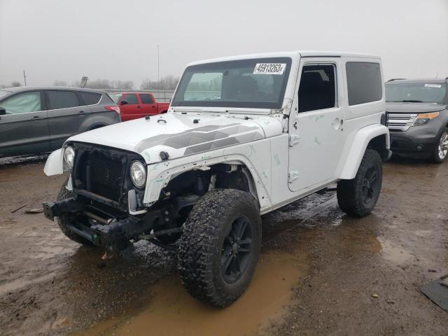 1C4AJWBG0HL619593 - 2017 JEEP WRANGLER SAHARA WHITE photo 1