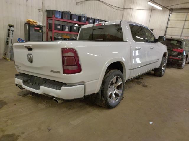 1C6SRFHT5LN248825 - 2020 RAM 1500 LIMITED WHITE photo 3