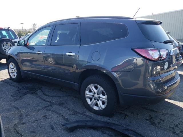 1GNKVFKD3DJ130293 - 2013 CHEVROLET TRAVERSE LS GRAY photo 2