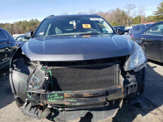 1GNKVFKD3DJ130293 - 2013 CHEVROLET TRAVERSE LS GRAY photo 5