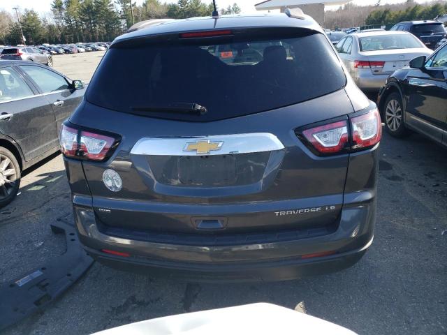 1GNKVFKD3DJ130293 - 2013 CHEVROLET TRAVERSE LS GRAY photo 6