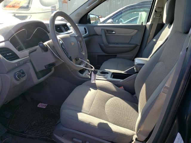 1GNKVFKD3DJ130293 - 2013 CHEVROLET TRAVERSE LS GRAY photo 7