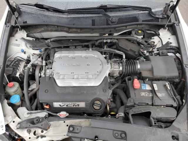 1HGCS2B84CA010259 - 2012 HONDA ACCORD EXL WHITE photo 11