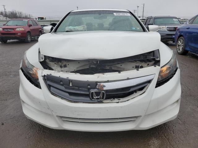 1HGCS2B84CA010259 - 2012 HONDA ACCORD EXL WHITE photo 5