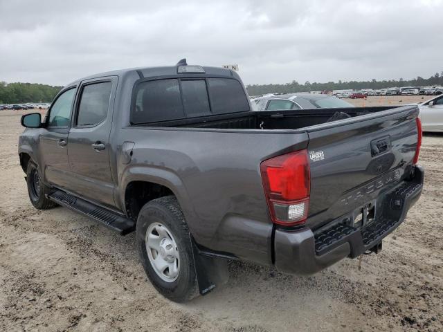 5TFAX5GN3KX163735 - 2019 TOYOTA TACOMA DOUBLE CAB GRAY photo 2