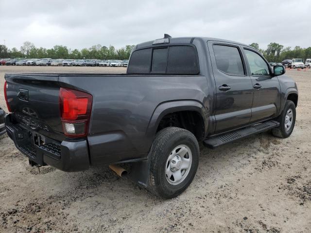 5TFAX5GN3KX163735 - 2019 TOYOTA TACOMA DOUBLE CAB 灰色 照片 3
