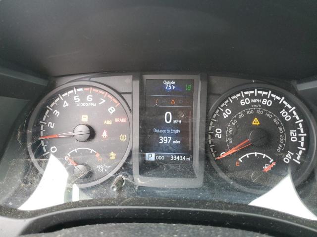 5TFAX5GN3KX163735 - 2019 TOYOTA TACOMA DOUBLE CAB 灰色 照片 9