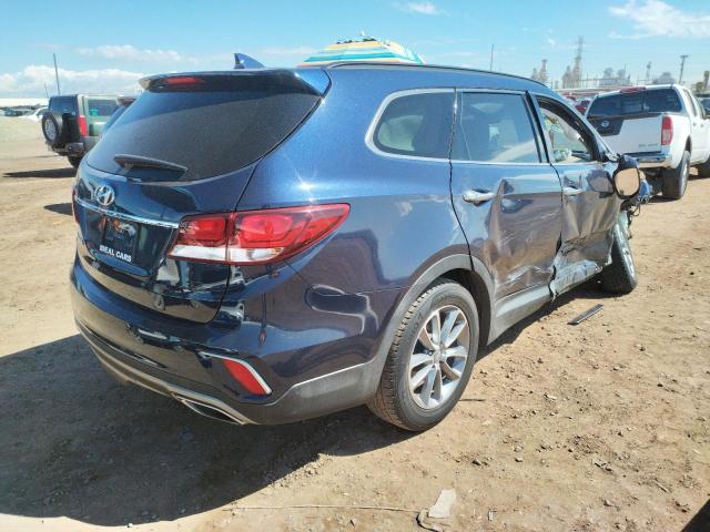 KM8SM4HF1HU212371 - 2017 HYUNDAI SANTA FE SE BLUE photo 3