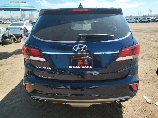 KM8SM4HF1HU212371 - 2017 HYUNDAI SANTA FE SE BLUE photo 6