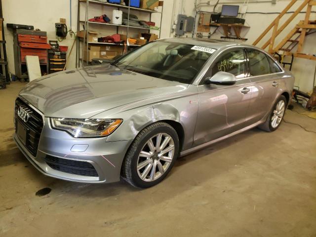 WAUHGAFCXFN022134 - 2015 AUDI A6 PRESTIGE 银色 照片 1