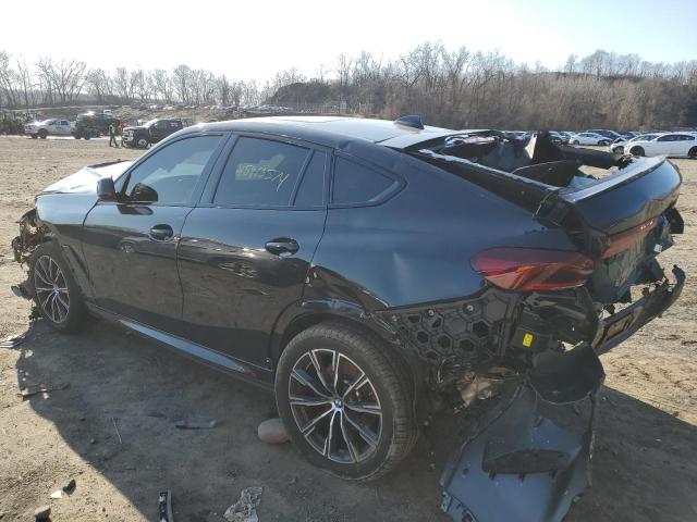 5UXCY6C09P9R02316 - 2023 BMW X6 XDRIVE40I BLACK photo 2