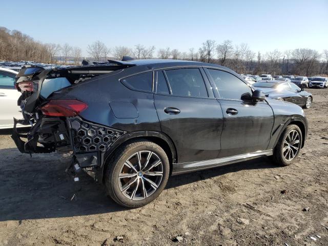5UXCY6C09P9R02316 - 2023 BMW X6 XDRIVE40I BLACK photo 3