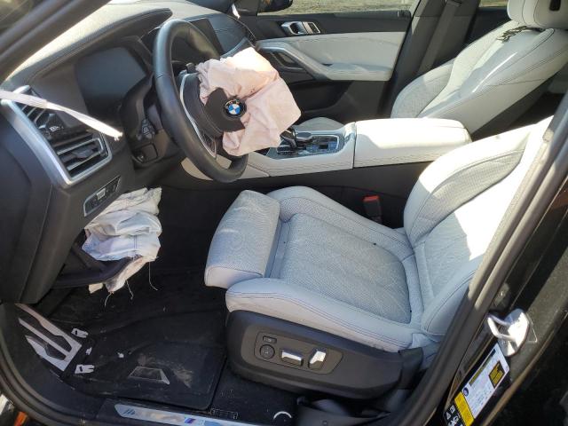 5UXCY6C09P9R02316 - 2023 BMW X6 XDRIVE40I BLACK photo 7