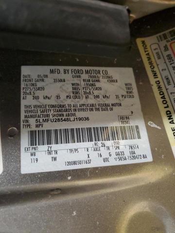 5LMFU28548LJ19036 - 2008 LINCOLN NAVIGATOR SILVER photo 14