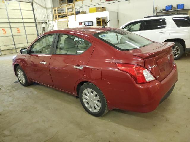 3N1CN7AP7FL824661 - 2015 NISSAN VERSA S RED photo 2