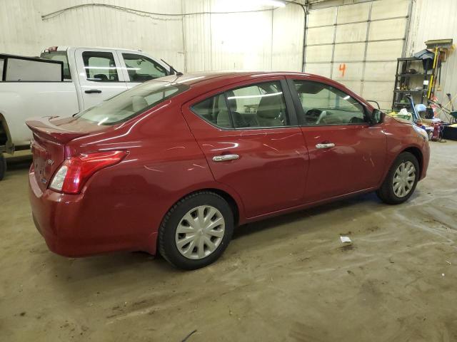 3N1CN7AP7FL824661 - 2015 NISSAN VERSA S RED photo 3