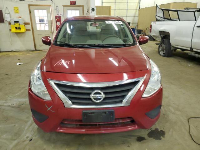 3N1CN7AP7FL824661 - 2015 NISSAN VERSA S RED photo 5