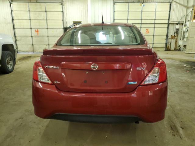 3N1CN7AP7FL824661 - 2015 NISSAN VERSA S RED photo 6