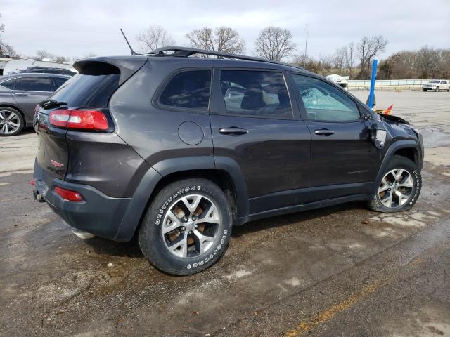 1C4PJMBS8FW688871 - 2015 JEEP CHEROKEE TRAILHAWK CHARCOAL photo 3