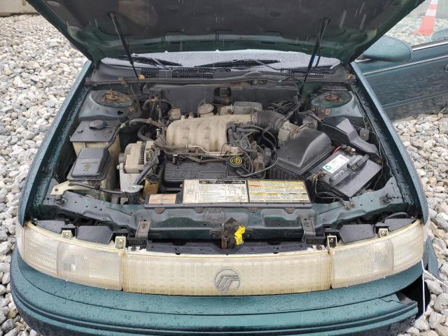 1MELM50U5RA643757 - 1994 MERCURY SABLE GS GREEN photo 11