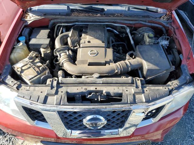 1N6AD0EV1FN736337 - 2015 NISSAN FRONTIER S RED photo 11