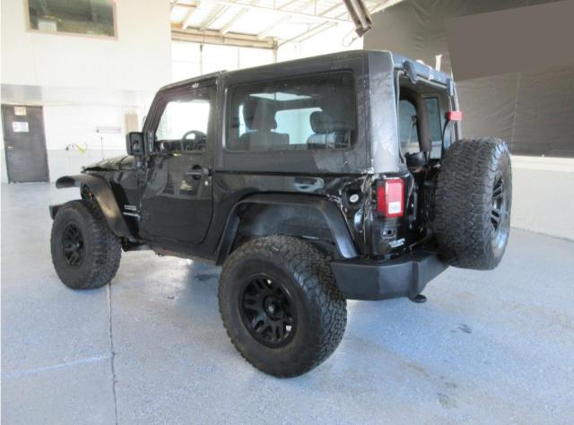 1C4AJWAG0CL181071 - 2012 JEEP WRANGLER SPORT BLACK photo 3