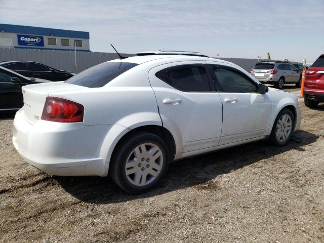 1B3BD4FBXBN572536 - 2011 DODGE AVENGER EXPRESS WHITE photo 3