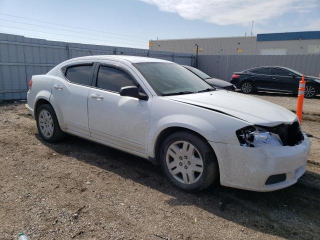 1B3BD4FBXBN572536 - 2011 DODGE AVENGER EXPRESS WHITE photo 4