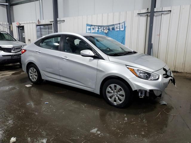 KMHCT4AEXHU169643 - 2017 HYUNDAI ACCENT SE SILVER photo 4