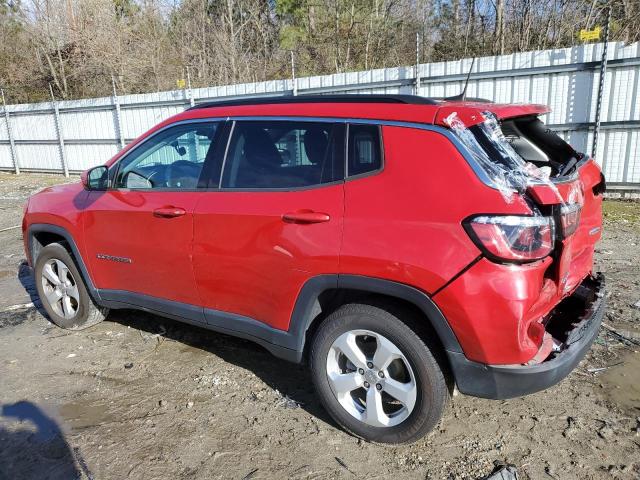 3C4NJDBB4HT578965 - 2017 JEEP COMPASS LATITUDE RED photo 2