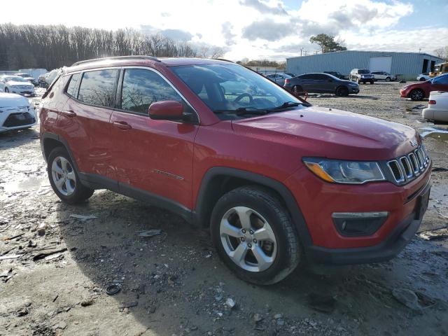 3C4NJDBB4HT578965 - 2017 JEEP COMPASS LATITUDE RED photo 4