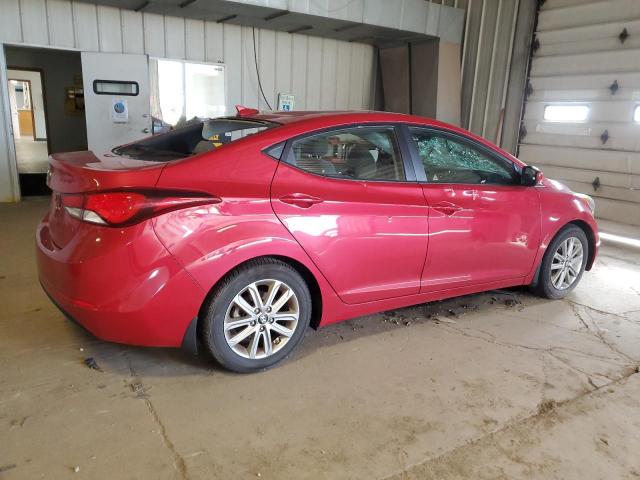 KMHDH4AE5GU518681 - 2016 HYUNDAI ELANTRA SE RED photo 3