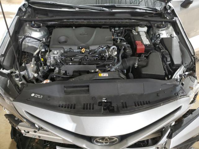 4T1G11BK3RU112194 - 2024 TOYOTA CAMRY SE NIGHT SHADE SILVER photo 11