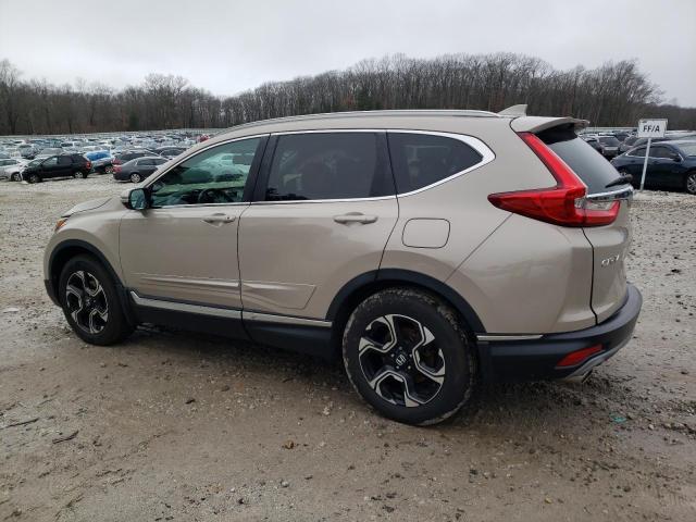 5J6RW2H92HL011168 - 2017 HONDA CR-V TOURING TAN photo 2