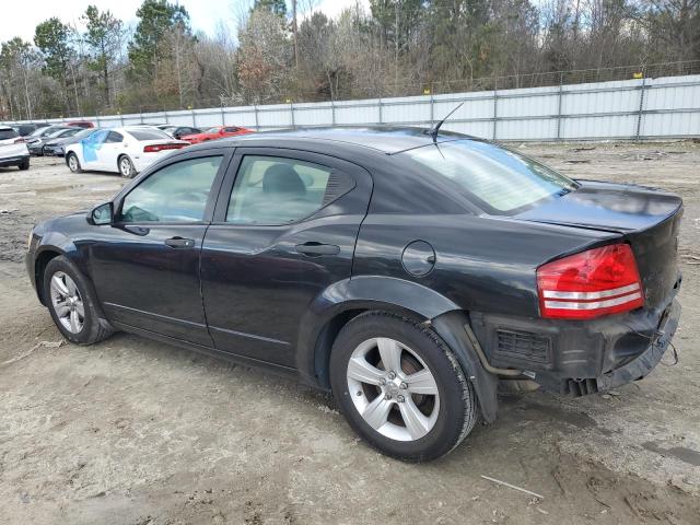 1B3LC46K98N154761 - 2008 DODGE AVENGER SE BLACK photo 2