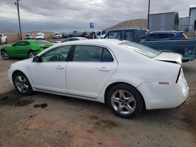 1G1ZH57B38F167636 - 2008 CHEVROLET MALIBU 1LT WHITE photo 2