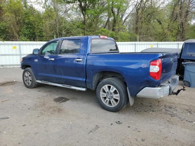 5TFGY5F13FX173872 - 2015 TOYOTA TUNDRA CREWMAX 1794 BLUE photo 2