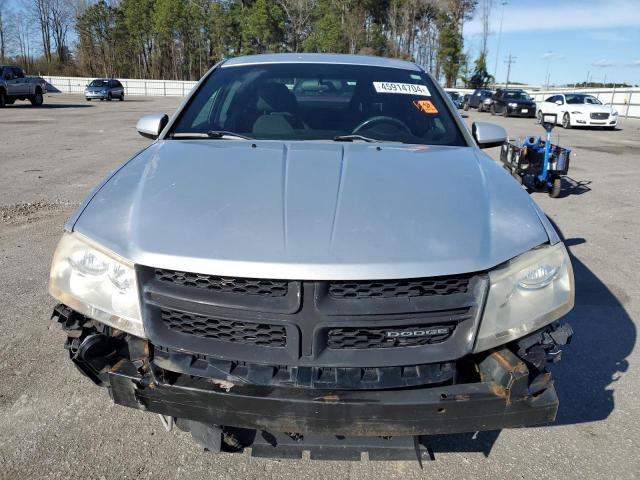 1C3CDZCB5CN154105 - 2012 DODGE AVENGER SXT SILVER photo 5