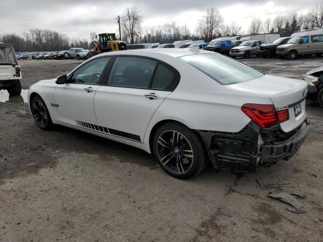 WBAYE8C5XED136269 - 2014 BMW 750 LI WHITE photo 2