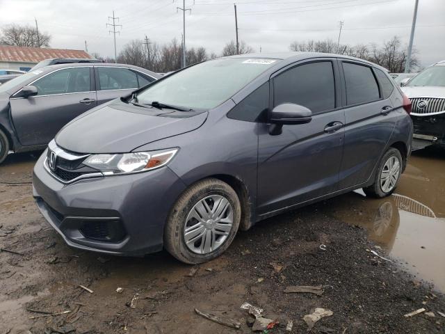 3HGGK5H48KM738191 - 2019 HONDA FIT LX GRAY photo 1