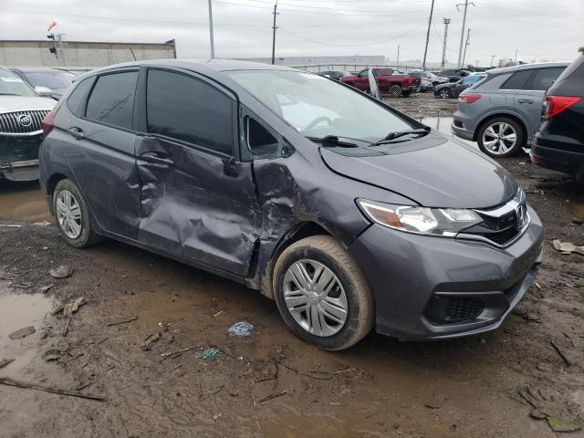 3HGGK5H48KM738191 - 2019 HONDA FIT LX GRAY photo 4