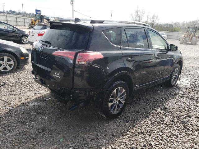 JTMRJREV7JD250634 - 2018 TOYOTA RAV4 HV LE BLACK photo 3