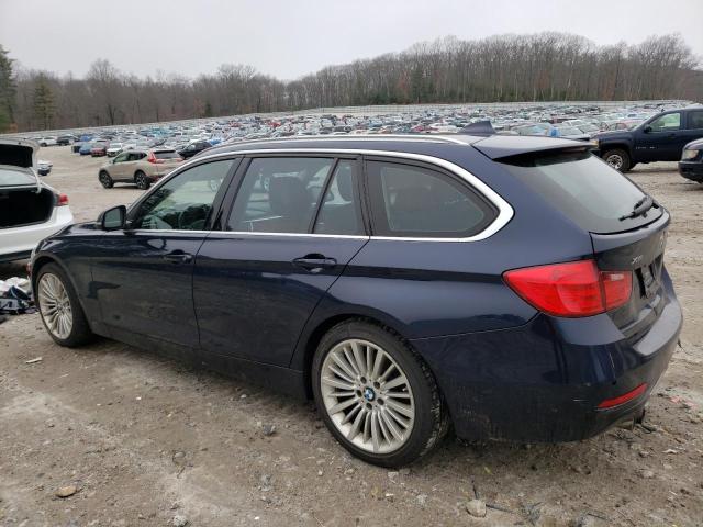 WBA3G7C57EK296278 - 2014 BMW 328 XI BLUE photo 2