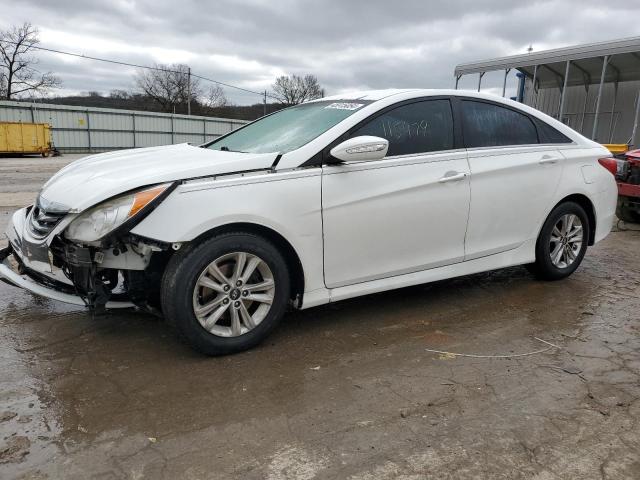 5NPEB4AC6EH832646 - 2014 HYUNDAI SONATA GLS WHITE photo 1