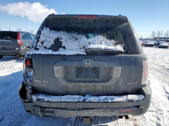 2HKYF18437H000781 - 2007 HONDA PILOT EX GRAY photo 6