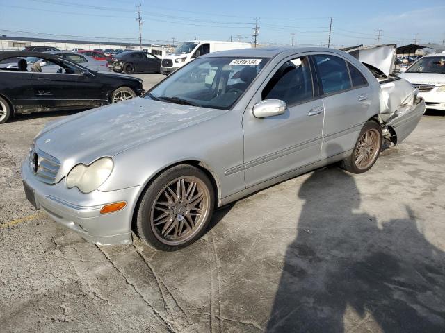 WDBRF61J43A492450 - 2003 MERCEDES-BENZ C 240 SILVER photo 1